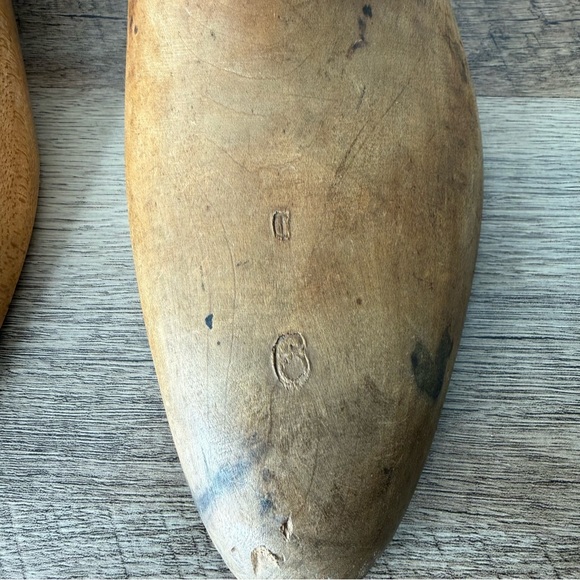 Antique Wooden Shoe Forms Inserts Stretchers Vintage Collectible Cobbler - Picture 10 of 12